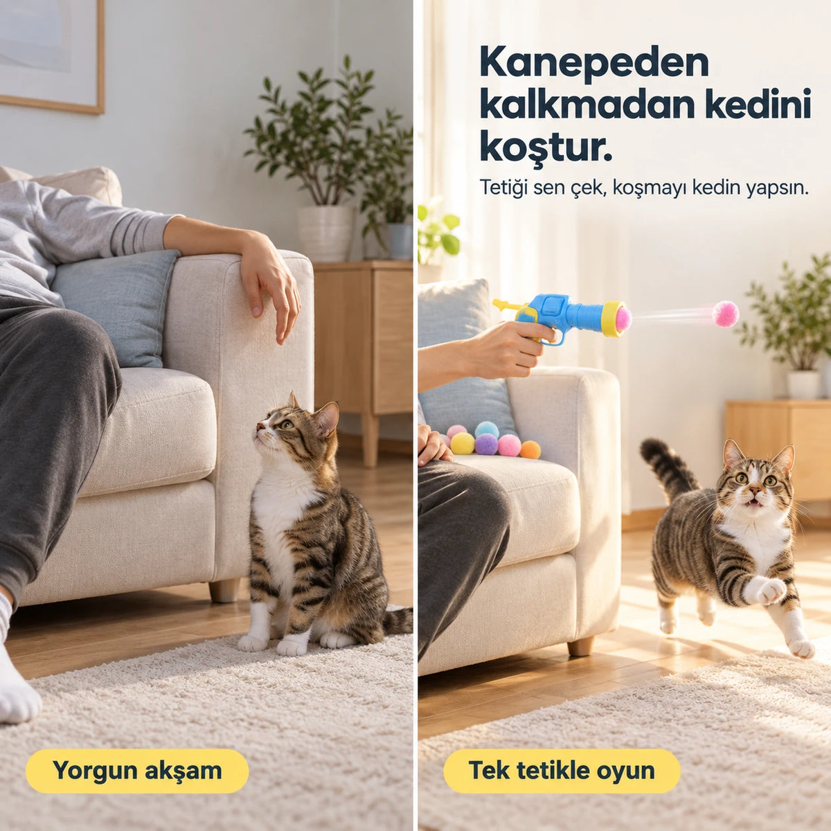 Kedi oyununda sorun ve çözüm